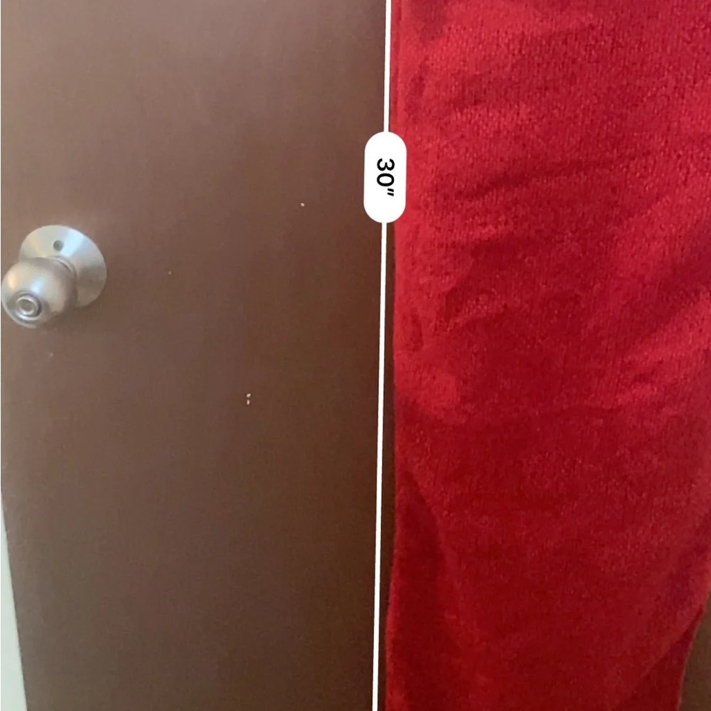 Red quality scarf